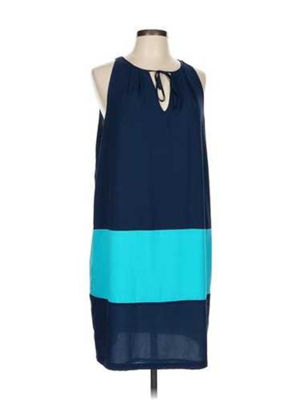 Joe Fresh navy and teal dress from Nordstrom XS